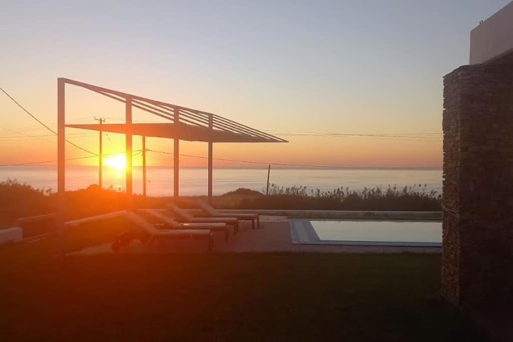 Cristelia Seafront & Pool Villa Lachania  Exterior photo