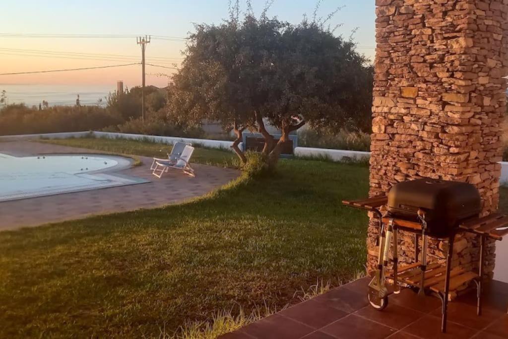 Cristelia Seafront & Pool Villa Lachania  Exterior photo