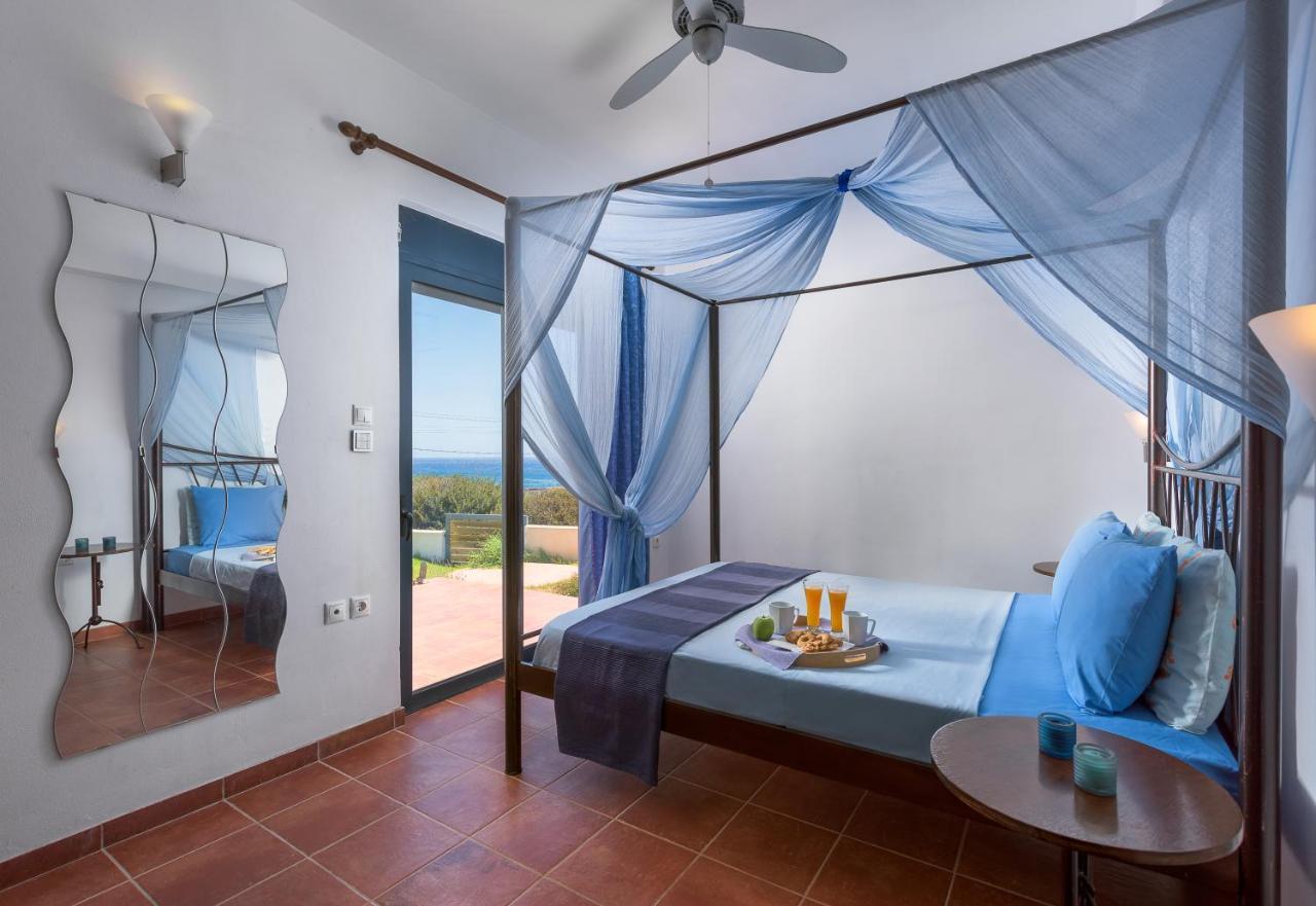 Cristelia Seafront & Pool Villa Lachania  Exterior photo